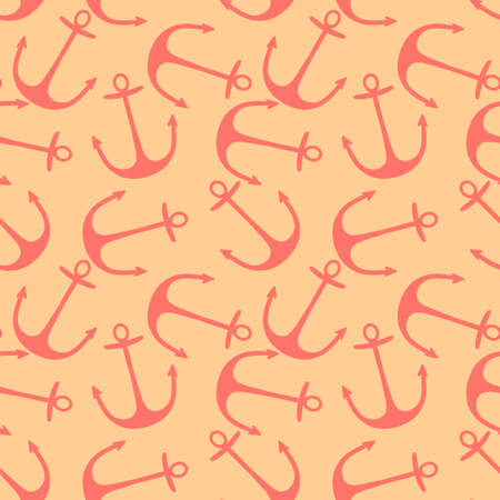 Summer seamless cartoon fish hook pattern for textiles and packaging and linens and kids and...