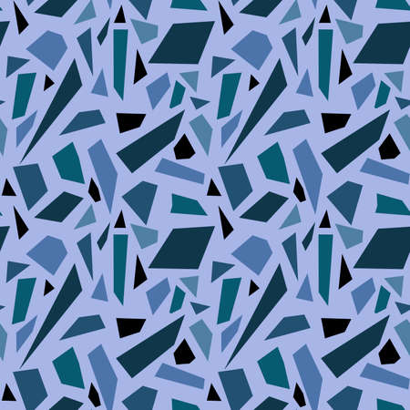 Abstract seamless geometric urban pattern for fabrics and textiles and kids and wrapping paper
