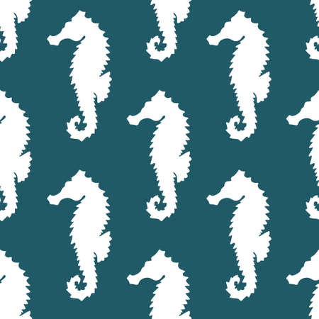 Summer seamless seahorse pattern for fabrics and kids and wrapping paper and textiles and gifts. high quality photoの写真素材