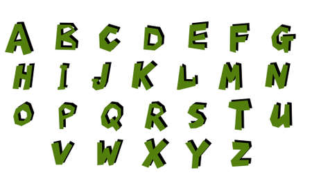 Alphabet set for cards and gifts and kids and kindergarten and stickers and hobbies. high quality...