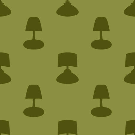 Silhouette seamless desk lamp cartoon simple pattern for clothes print and wrapping paper and shops and kids and accessories and study notebooks. high quality illustrationの写真素材