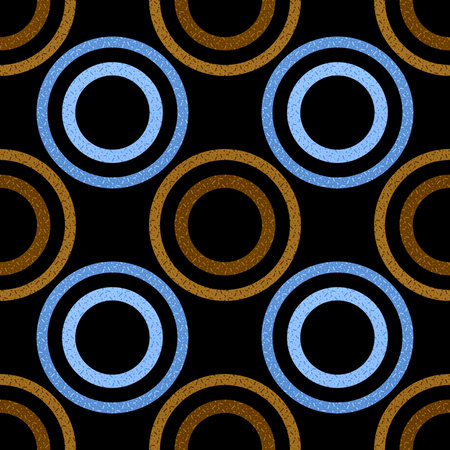 Geometric circle seamless polka dots pattern for wrapping paper and clothes print and study notebooks and fabrics and linens and kitchen textiles and packaging. high quality illustrationの写真素材