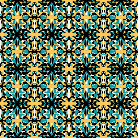 Abstract floral seamless ethnic ornaments pattern for fabrics and wrapping paper and clothes print and kids accessories and study notebooks. high quality illustrationの写真素材