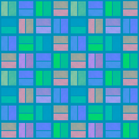 Abstract geometric bricks pattern for wrapping paper and lines and fabrics and kitchen textiles and kids accessories and clothes print. high quality illustrationの写真素材