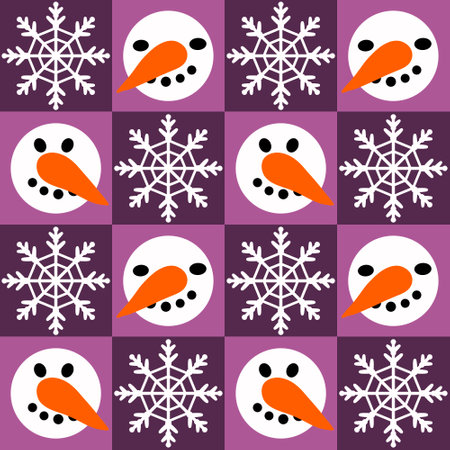 Winter Christmas pattern for wrapping paper and Noel accessories and kids clothes print and fabrics and lines. high quality illustrationの写真素材