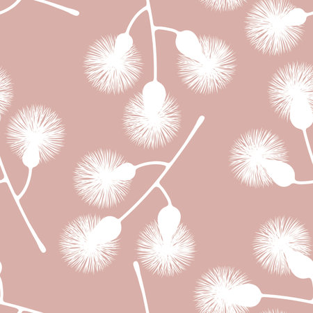 Abstract floral seamless flower stripes pattern for wrapping paper and linens and fabrics and clothes print and kids notebooks and packaging and kitchen textiles. high quality illustrationの写真素材