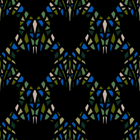 Valentines hearts seamless cartoon pattern for wrapping paper and kids clothes print and fabrics and...