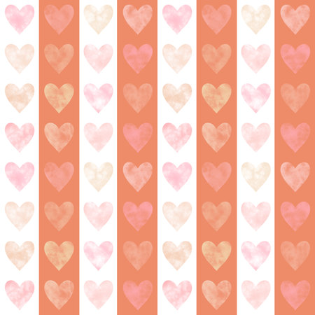 Valentines hearts cartoon pattern for wrapping paper and kids clothes print and fabrics and accessories and linens and textiles. high quality illustrationの写真素材