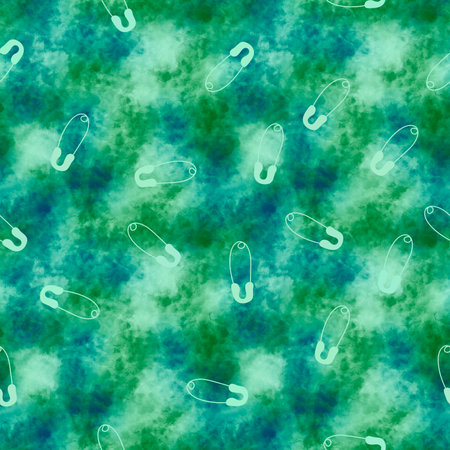 Sewing seamless pins pattern for wrapping paper and fabrics and linens and kids clothes print and fashion textiles. high quality illustrationの写真素材