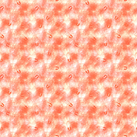 Sewing seamless pins pattern for wrapping paper and fabrics and linens and kids clothes print and fashion textiles. high quality illustrationの写真素材