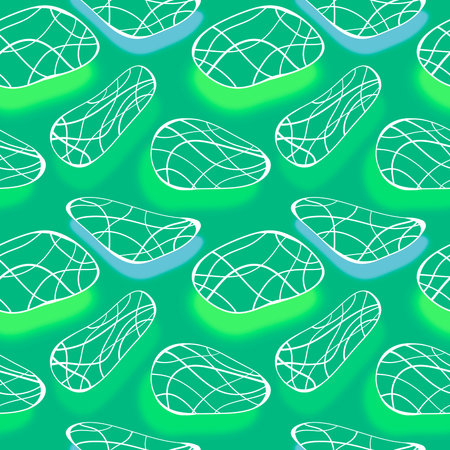 Summer stones seamless stripes pattern for wrapping paper and fabrics and linens and kids clothes print and festive packaging. high quality illustrationの写真素材