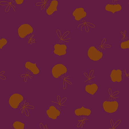 Christmas tree seamless cartoon toys pattern for wrapping paper and fabrics and kids clothes print and festive accessories and winter packaging. high quality illustrationの写真素材