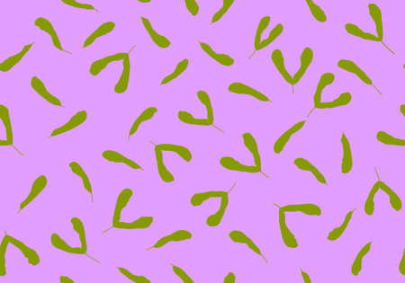 Autumn leaves seamless maple pattern for wrapping paper and fabrics and lines and kids clothes print and festive accessories and harvest packaging. High quality illustrationの写真素材