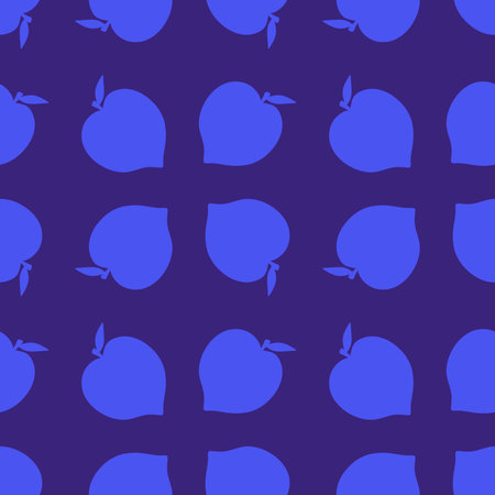 Summer fruit seamless peach pattern for wrapping paper and fabrics and lines and kids clothes print and festive packaging and vocational accessories. High quality illustrationの写真素材