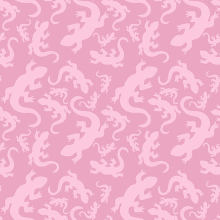 Summer cartoon animals seamless lizard pattern for wrapping paper and fabrics and lines and kids clothes print and festive packaging and accessories and beach clothes. High quality illustrationの写真素材