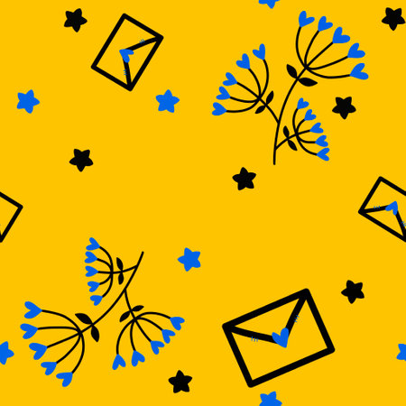 Valentines hearts seamless flower pattern for wrapping paper and fabrics and lines and kids clothes print and festive accessories and birthday packaging. High quality illustrationの写真素材