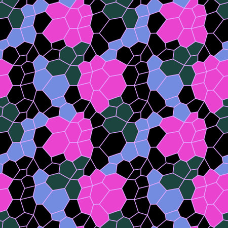 Summer mermaid skin seamless geometric bubble pattern for wrapping paper and fabrics and lines and...