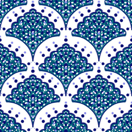 Summer print seamless ethnic floral pattern for wrapping paper and fabrics and lines and kids...