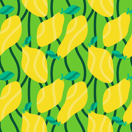 Summer fruit seamless lemon pattern for wrapping paper and fabrics and lines and kids clothes print and festive packaging and party accessories. High quality illustrationの写真素材