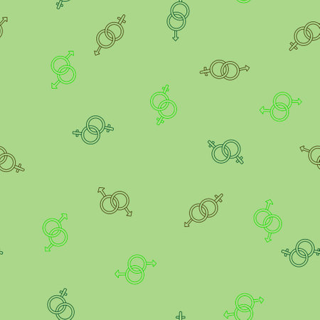 Cartoon lgbt sign seamless pride pattern for wrapping paper and fabrics and lines and summer clothes print and party accessories. High quality illustrationの写真素材