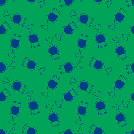 Cartoon summer print seamless cocktails and ice pattern for wrapping paper and fabrics and linensの写真素材