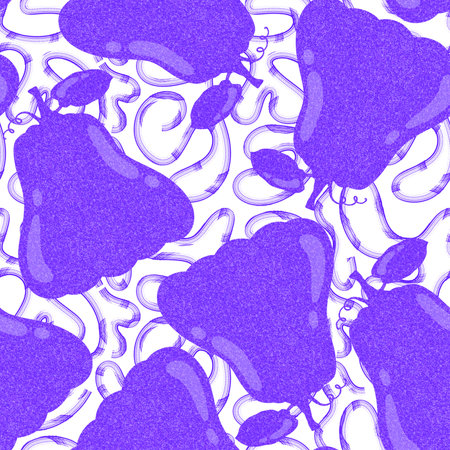 Halloween pumpkins seamless pattern for wrapping paper and fabric