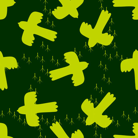 Ethnic animals seamless birds pattern for wrapping paper and fabric and lines and kids clothes print and summer party accessories. High quality illustrationの写真素材