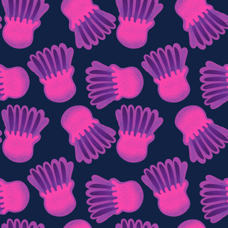 Summer animals seamless octopus pattern for wrapping paper and kids clothes print and fabrics and...