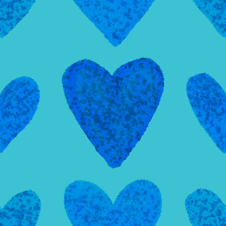 Valentine love hearts seamless 14 February pattern for wrapping paper and fabrics and kids clothes print and winter party accessories and fashion textile. High quality illustrationの写真素材