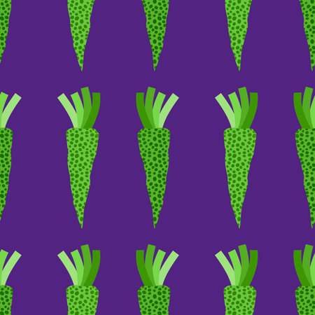 Spring vegetables seamless carrots pattern for wrapping paper and fabrics and lines and kids clothes print and kitchen textiles and summer party accessories. High quality photoの写真素材
