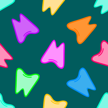 Medicine seamless teeth pattern for wrapping paper and fabrics and lines and kids clothes print and...