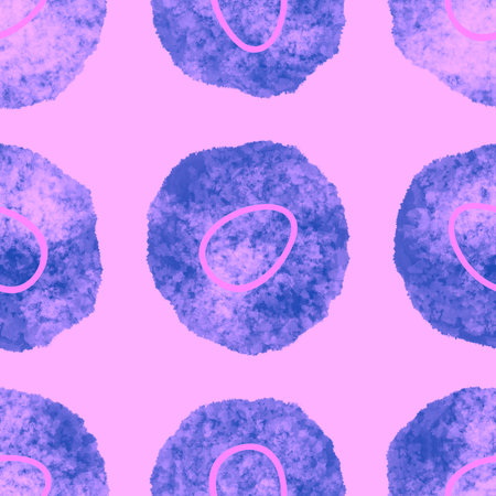 Easter seamless pattern with eggs for wallpaper and fabrics and textiles and packaging and gifts and cardsの写真素材