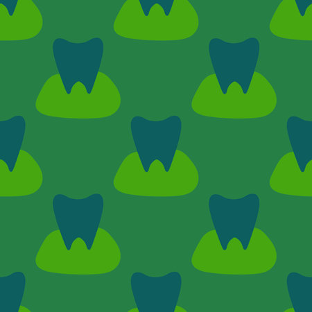 Medicine seamless teeth pattern for wrapping paper and fabrics and lines and kids clothes print and doctors accessories and drugstore packaging. High quality photoの写真素材