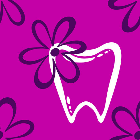 Medicine seamless teeth pattern for wrapping paper and fabrics and lines and kids clothes print and doctors accessories and drugstore packaging. High quality photoの写真素材