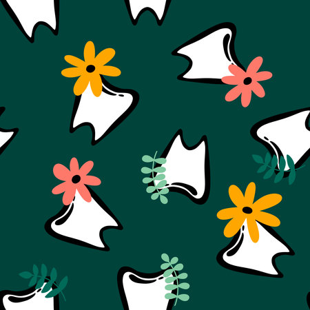 Medicine seamless teeth pattern for wrapping paper and fabrics and lines and kids clothes print and doctors accessories and drugstore packaging. High quality photoの写真素材