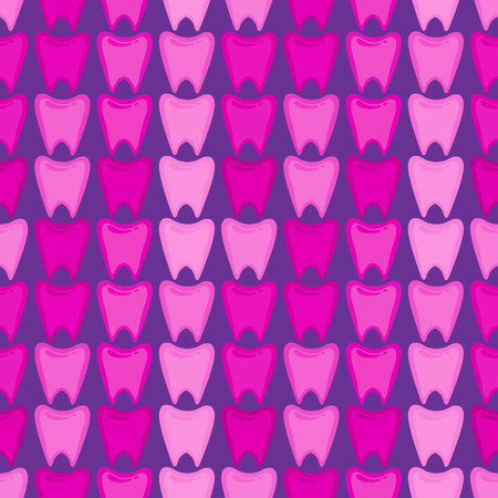 Seamless teeth pattern for wrapping paper, fabrics, kids clothes print, doctors accessories, and drugstore packaging. High quality photoの写真素材