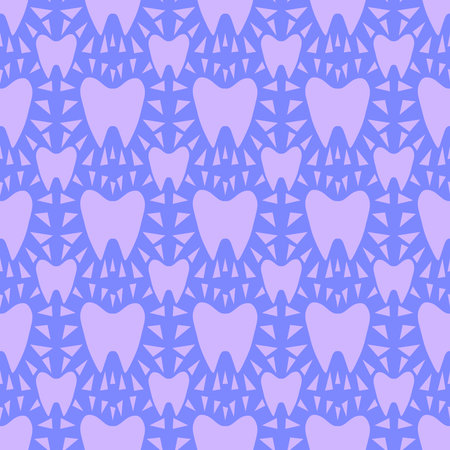 Medicine seamless teeth pattern for wrapping paper and fabrics and lines and kids clothes print and doctors accessories and drugstore packaging. High quality photoの写真素材