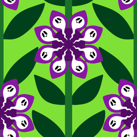 Halloween ghost seamless cartoon pattern for wrapping paper and fabrics and lines and kids clothes print and packaging and festive accessories. High quality illustrationの写真素材