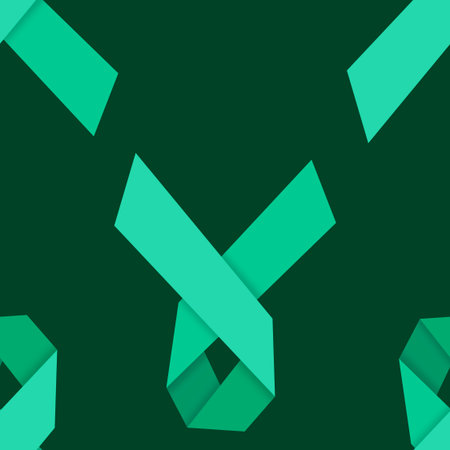 Seamless pink ribbon pattern for wrapping paper and medical accessories and medicine textiles. High quality illustrationの写真素材