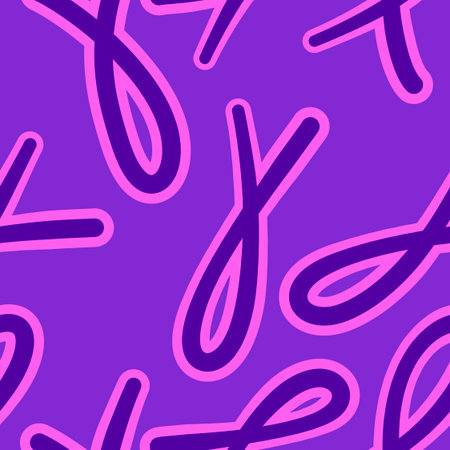 Breast cancer awareness seamless ribbon pattern for wrapping paper and medical accessories and medicine textiles. High quality illustrationの写真素材