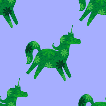 New year animals seamless Christmas horses pattern for wrapping paper and party accessories and kids clothes print and fashion textilesの写真素材