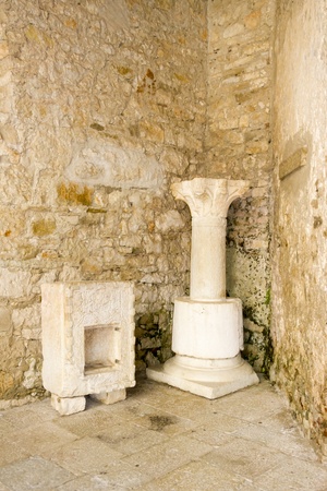 Croatia - Porec on Istria peninsula. Euphrasian Basilica の写真素材