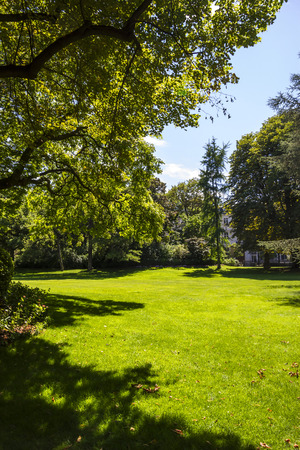 Luxembourg gardens, Paris, Franceの写真素材