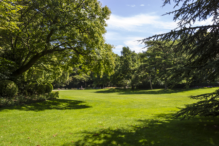 Luxembourg gardens, Paris, Franceの写真素材