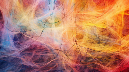 Abstract fractal background. Design element for brochure, advertisements, presentation, web and other graphic designer works. Digital collage.の素材