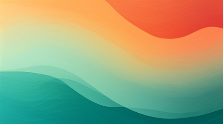 Abstract background with wavy lines. Vector illustration for your design.の素材