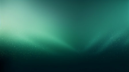 green abstract background with some smooth lines in it and some sparkles in itの素材