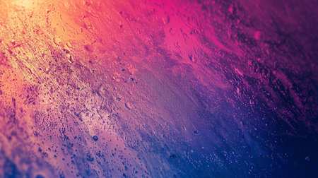 abstract background with water drops on glass with purple and blue colorsの素材