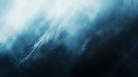 abstract dark blue background with some smooth lines and spots in itの素材