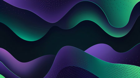 Abstract background with wavy lines. Vector illustration. Eps 10.の素材